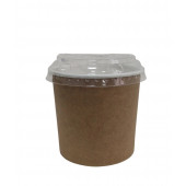 Креманка бумажн с крышкой 400мл