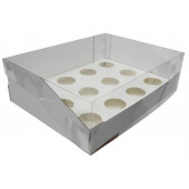 Коробка 12 капкейков 31*23*10 ГОФРО