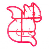 Вырубка для пряника Дракон 4 пластик 11см