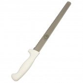 Нож 30см пластиковая ручка широкие зубчики