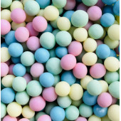 Посыпки рисовые матовые Желтый, голубой, розовый, изумруд, 100г