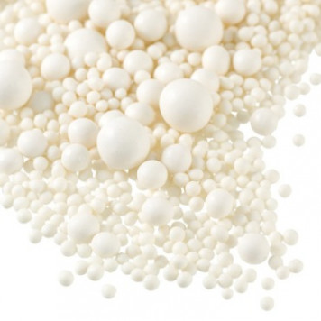 Посыпки рисовые матовые Белоснежный, 100г