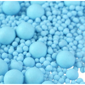 Посыпки рисовые матовые Голубой, 100г