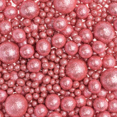 Посыпки Глиттер Розовый микс, 50г