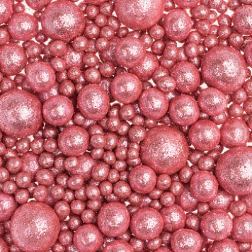 Посыпки Глиттер Розовый микс, 50г