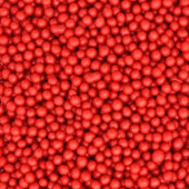 Посыпки Бисер красный, 50г