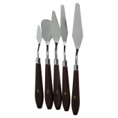 Набор мастихинов для художника, 5 предметов (1, 2, 3, 4, 5)