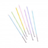 Свечи для торта, 7 штук, 11,5 см, разноцветные