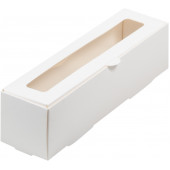 Коробка для макарон 21*5*5 с окном