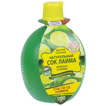 Сок натуральный «Азбука продуктов. Лайм», 200 мл