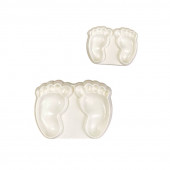 Молд пластиковый Пяточки, 2шт