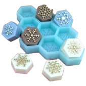 Силиконовая форма 2007 Снежинка 1