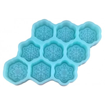 Силиконовая форма 2008 Снежинка 2