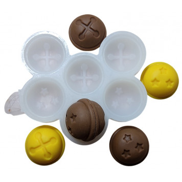 Молд Новогодние бубенцы