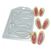Форма пластиковая Заяц/Ушки мини