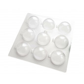 Форма для шоколада НОВОГОДНИЕ ШАРЫ 5см / 9 шт