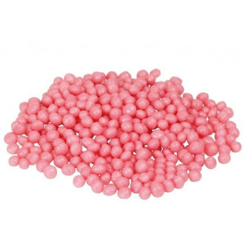 Шарики криспи малина 3-6мм, 50г