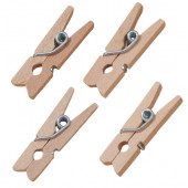 Набор прищепок деревянных 24 шт. 2,5х0,7   3630152