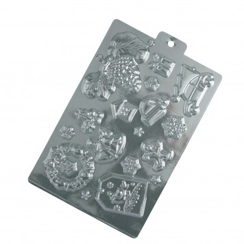 Форма для шоколада "Новогодние традиции",  21 х 14 см   9660712