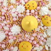 Посыпки Пасхальная смесь (утки, зайчики, цыплята), 50г