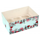 Коробка для капкейка Present, 23 × 16 × 10 см