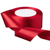 Лента атласная Гранатовая (133) 38мм, 25 метров