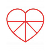 Вырубка Сердце №7 (20см)