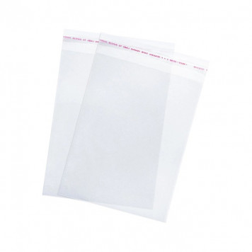 Пакет с клапаном и скотчем 100*100мм, 100шт