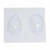 Форма для шоколада Яйца 67*100мм, 2 ячейки