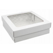 Коробка 30*30*8 с окном 1/25