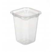 Креманка большая с крышкой 450мл 95*95*100мм