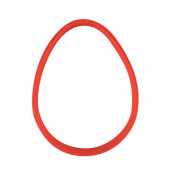 Вырубка для пряника Яйцо малое, 57*75мм