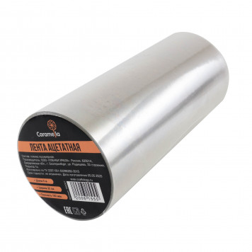 Лента ацетатная для тортов плотная (130мкм) рулон 5м, h=20см