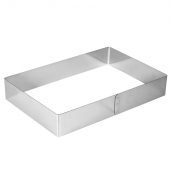 Прямоугольник для выпечки 30*40 см, h=5 см, без дна