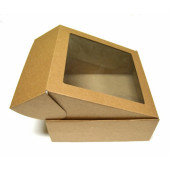 Коробка 30*30*10 крафт гофро