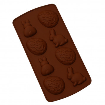 Силиконовая форма для выпечки "ХВ", 10.6 х 20.7 см