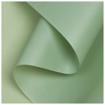 Пленка для цветов, матовая, хаки, 0,57 х 10 м