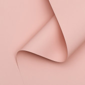 Пленка для цветов тонированная, матовая, кремовый, 0.5×10 м, 65 мкм