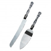 Набор кондитерский "Стиль" 2 предмета: лопатка 25х4,5см и нож31х2см