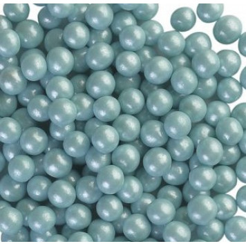 Посыпки рисовые Бирюза 6-8мм, 100г