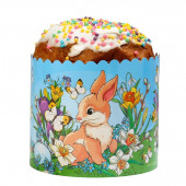 ободок для кулича Кролики 10*41см