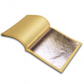 Пищевое серебро Корея, листы 8*8 см, 25 листов