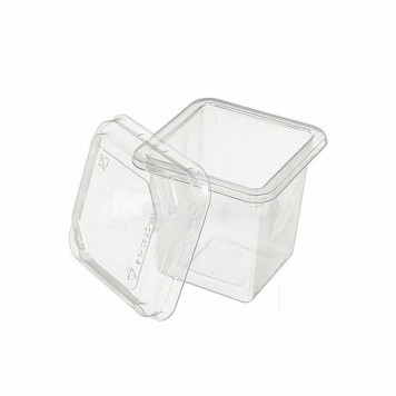 Креманка с крышкой 80*80*75