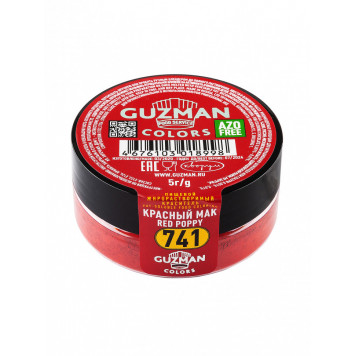 Краситель Guzman жирораств. Красный мак, 5г