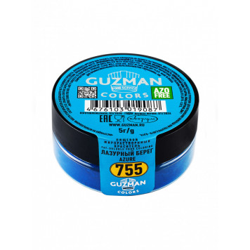 Краситель Guzman жирораств. Лазурный берег, 5г