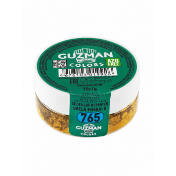 Краситель Guzman водораств. Зеленый изумруд, 10г