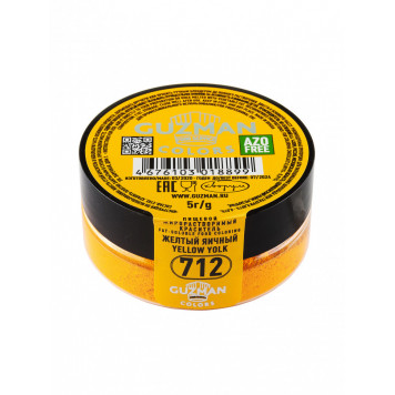 Краситель Guzman жирораств. Желтый яичный, 5гр