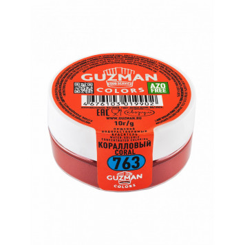 Краситель Guzman водораств. Коралловый, 10г