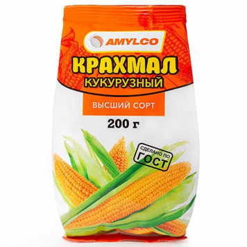 Крахмал кукурузный Amylco, 200г