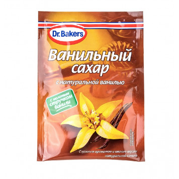 Ванильный сахар с натур. ванилью Dr.Oetker, 15гр
